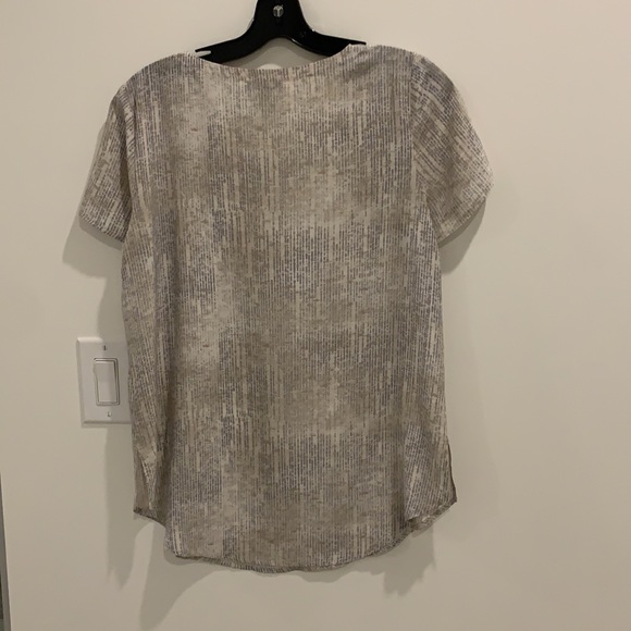 Printed Eileen Fisher Blouse - Picture 3 of 4